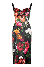 Load image into Gallery viewer, Printed satin dress
