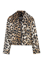 Load image into Gallery viewer, Leopard print short jacket
