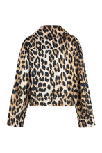 Load image into Gallery viewer, Leopard print short jacket
