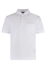 Load image into Gallery viewer, Short sleeve cotton polo shirt
