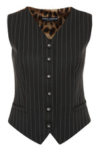 Load image into Gallery viewer, Wool pinstripe vest
