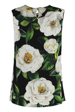 Load image into Gallery viewer, Printed silk top
