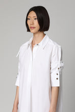 Load image into Gallery viewer, oversize cotton shirtdress

