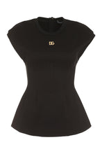 Load image into Gallery viewer, Jersey peplum top
