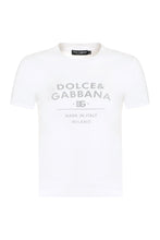 Load image into Gallery viewer, Cotton crew-neck T-shirt

