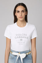 Load image into Gallery viewer, Cotton crew-neck T-shirt
