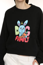 Load image into Gallery viewer, Croppped sweatshirt with Gianpiero D’Alessandro print
