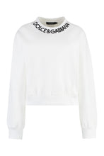 Load image into Gallery viewer, Cotton crew-neck sweatshirt

