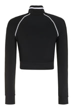 Load image into Gallery viewer, Techno fabric full-zip sweatshirt
