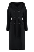 Load image into Gallery viewer, Favola double-breasted coat
