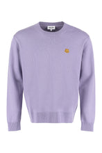 Load image into Gallery viewer, Wool crew-neck pullover

