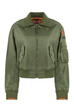 Load image into Gallery viewer, Nylon bomber jacket
