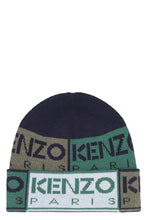 Load image into Gallery viewer, Logo intarsia wool beanie
