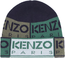 Load image into Gallery viewer, Logo intarsia wool beanie
