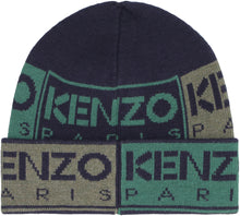 Load image into Gallery viewer, Logo intarsia wool beanie
