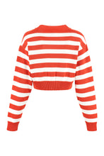 Load image into Gallery viewer, Logo detail cotton cardigan
