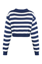 Load image into Gallery viewer, Logo detail cotton cardigan
