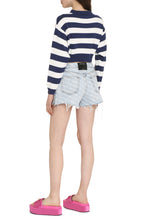 Load image into Gallery viewer, Striped crew-neck pullover
