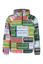 Load image into Gallery viewer, All-over logo raincoat
