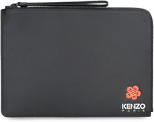 Load image into Gallery viewer, Leather flat pouch
