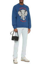 Load image into Gallery viewer, Wool-cotton blend crew-neck sweater
