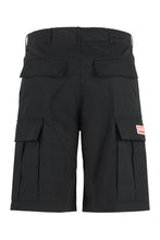 Load image into Gallery viewer, Cotton cargo bermuda shorts
