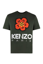 Load image into Gallery viewer, Cotton crew-neck T-shirt
