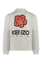 Load image into Gallery viewer, Logo detail cotton cardigan
