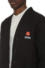 Load image into Gallery viewer, Logo detail cotton cardigan
