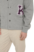 Load image into Gallery viewer, Logo detail cotton cardigan
