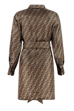 Load image into Gallery viewer, Silk shirtdress
