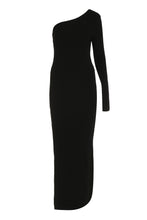 Load image into Gallery viewer, Cotton one shoulder dress
