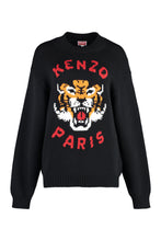Load image into Gallery viewer, Cotton blend crew-neck sweater
