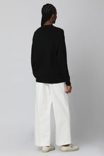 Load image into Gallery viewer, Cotton blend crew-neck sweater
