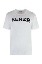 Load image into Gallery viewer, Cotton crew-neck T-shirt
