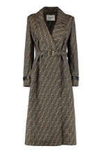 Load image into Gallery viewer, Canvas trench coat
