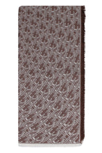Load image into Gallery viewer, Silk and wool jacquard shawl
