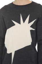 Load image into Gallery viewer, Crew-neck wool sweater
