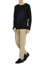 Load image into Gallery viewer, Crew-neck wool sweater
