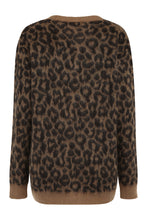 Load image into Gallery viewer, Fiumana leopard motif sweater
