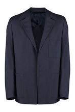 Load image into Gallery viewer, Single-breasted virgin wool jacket
