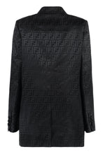 Load image into Gallery viewer, Double-breasted silk jacket
