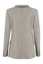 Load image into Gallery viewer, Houndstooth pattern blazer
