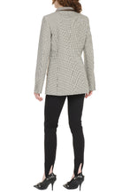 Load image into Gallery viewer, Houndstooth pattern blazer
