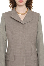 Load image into Gallery viewer, Houndstooth pattern blazer
