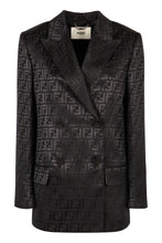 Load image into Gallery viewer, Silk double-breast blazer
