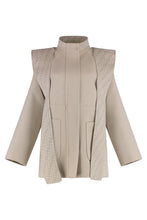Load image into Gallery viewer, Hooded wool mini-parka

