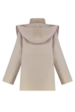 Load image into Gallery viewer, Hooded wool mini-parka
