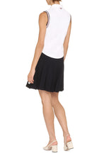 Load image into Gallery viewer, Sleeveless polo shirt in cotton
