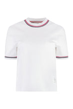 Load image into Gallery viewer, Cotton crew-neck T-shirt
